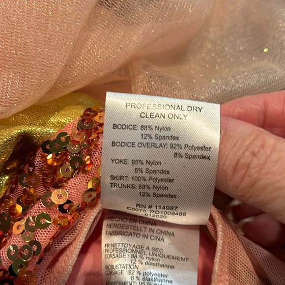 Competition costume “This Magic Moment” by REVOLUTION. Size SC - Picture 8 of 9